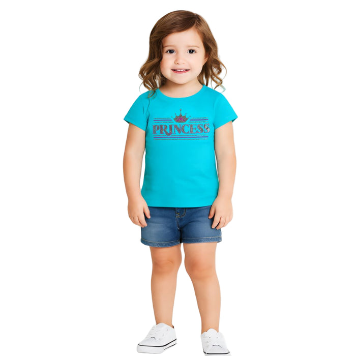 The Children's Place - Toddler Girls Short Sleeve Princess Graphic T-Shirt