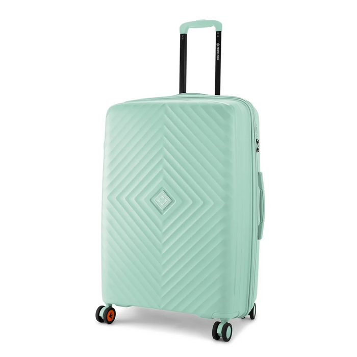 Nasher Miles Antwerp TSA Lock & Expander Hard Sided Polypropylene Check-in Pastel Green 28 Inch|75 Cm Large Trolley Bag