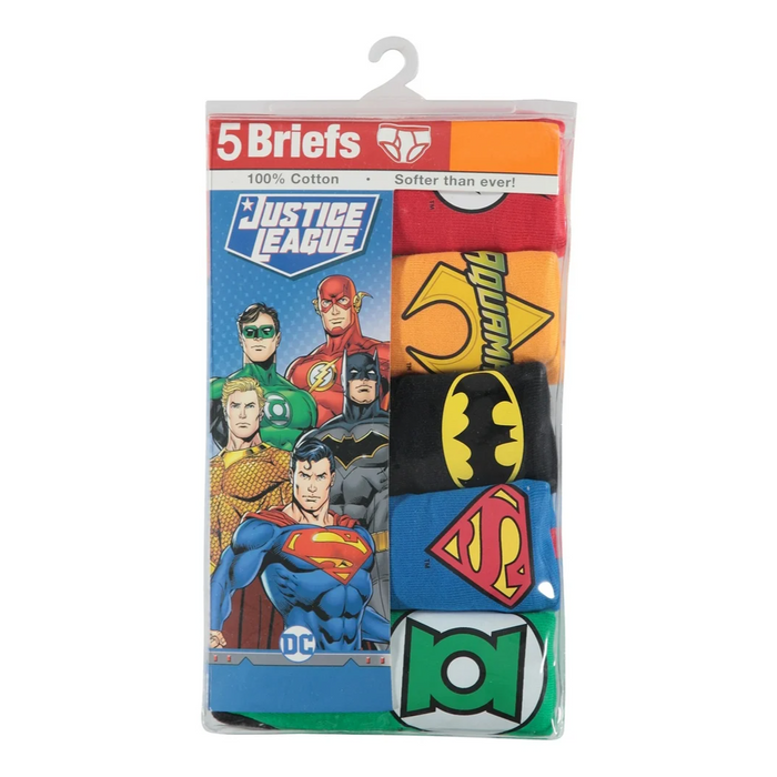 DC Comics - Little Boys 5-Pk. Kids Underwear (8)