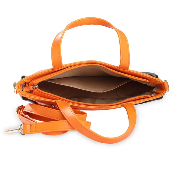 Caprese Gracie Satchel Medium Satchel Bag - Orange