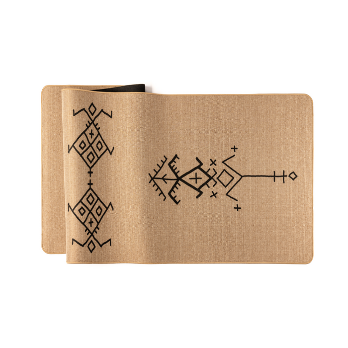 UKIYO - The Jute Rug - "The Berber Yogi"
