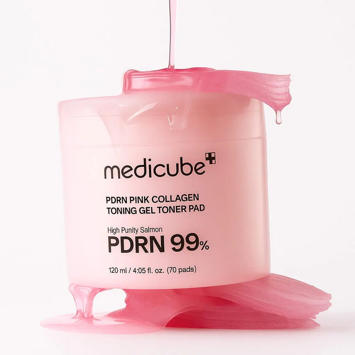 Medicube - PDRN Pink Collagen Toning Gel Toner Pad (70 pads)