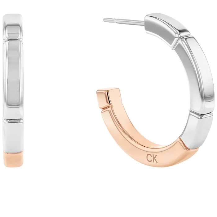Calvin Klein Women's Stainless Steel Ionic Rose Gold Plated Steel
