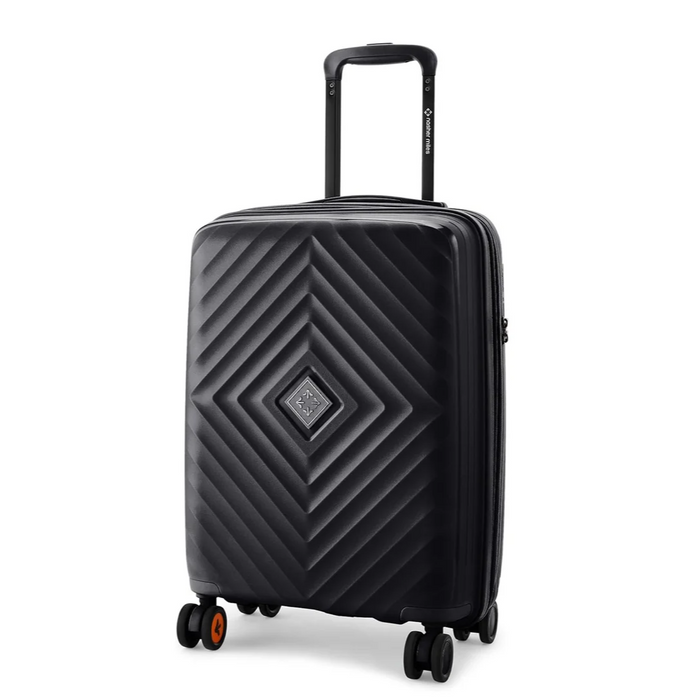 Nasher Miles Antwerp TSA Lock & Expander Hard Sided Polypropylene Cabin Black 20 Inch|55 Cm Small Trolley Bag