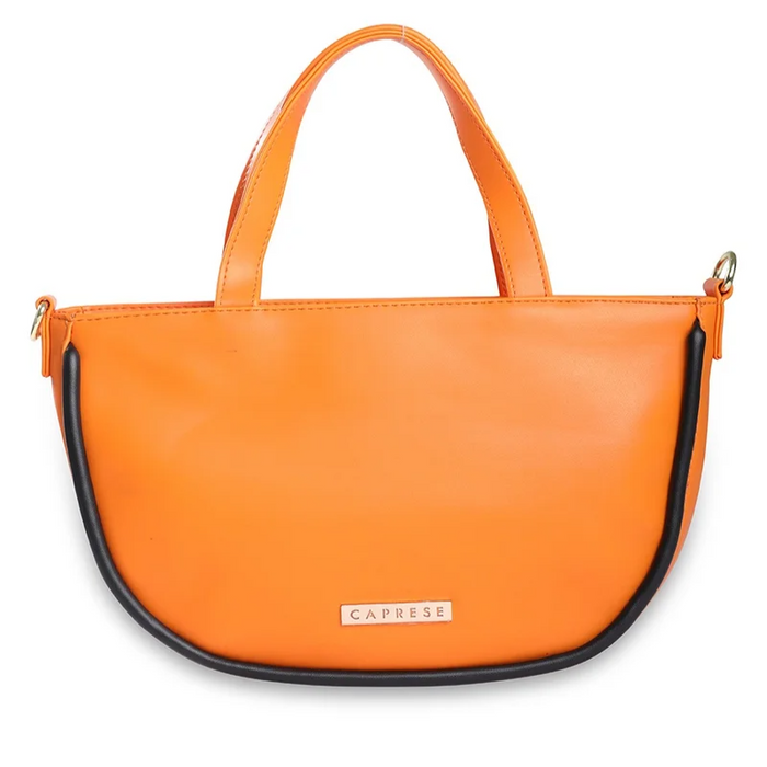 Caprese Gracie Satchel Medium Satchel Bag - Orange
