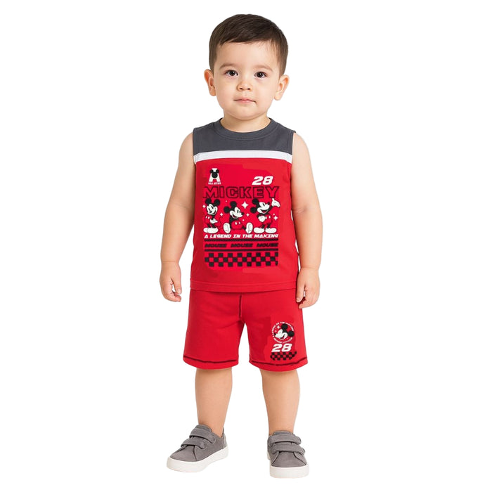 Mickey Mouse - Toddler Boys Tank Top and Short Set