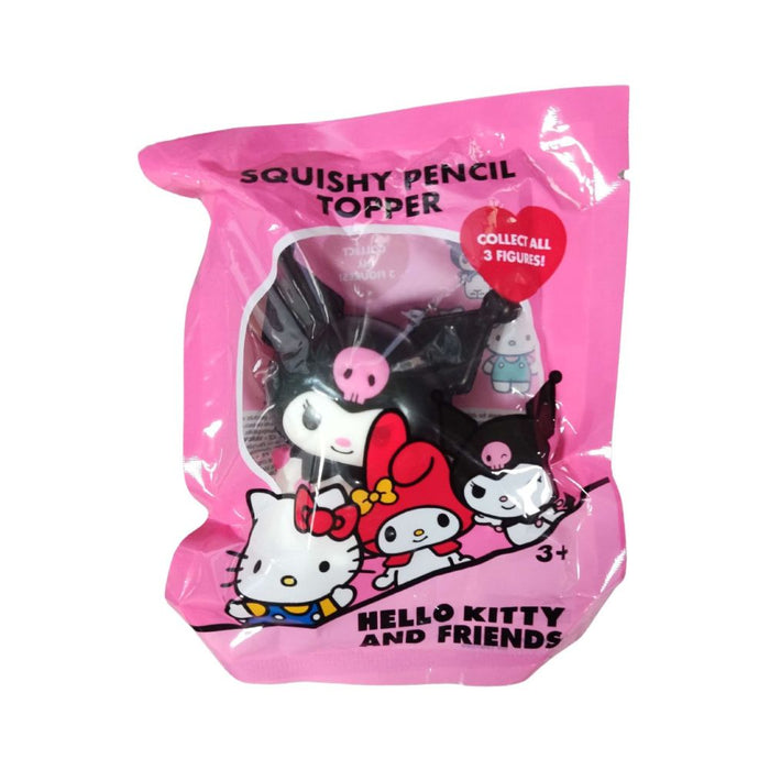 Hello Kitty and Friends - Squishy Pencil Topper (Kuromi)