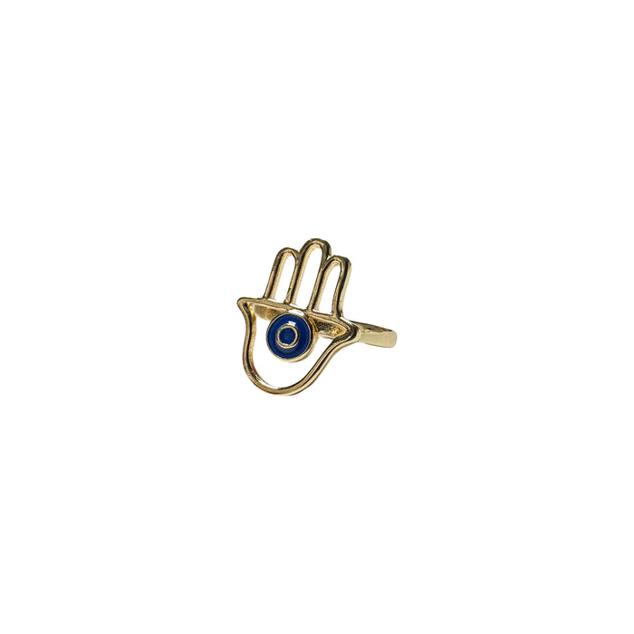 GOOD VIBES by SUM - Hamsa Hand Ring