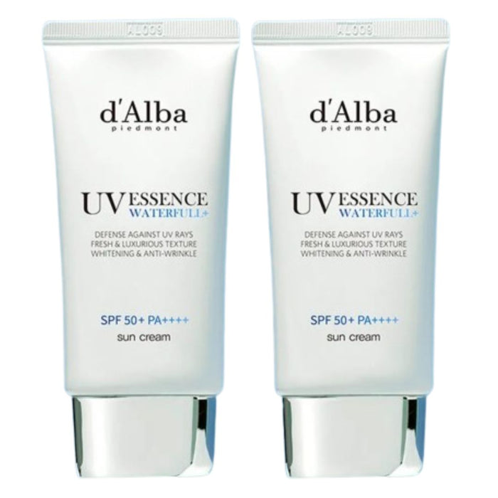 D'Alba Piedmont - UV Essence Waterfull+ = SPF 50+ PA+++ 50ml  (2x 50ml)