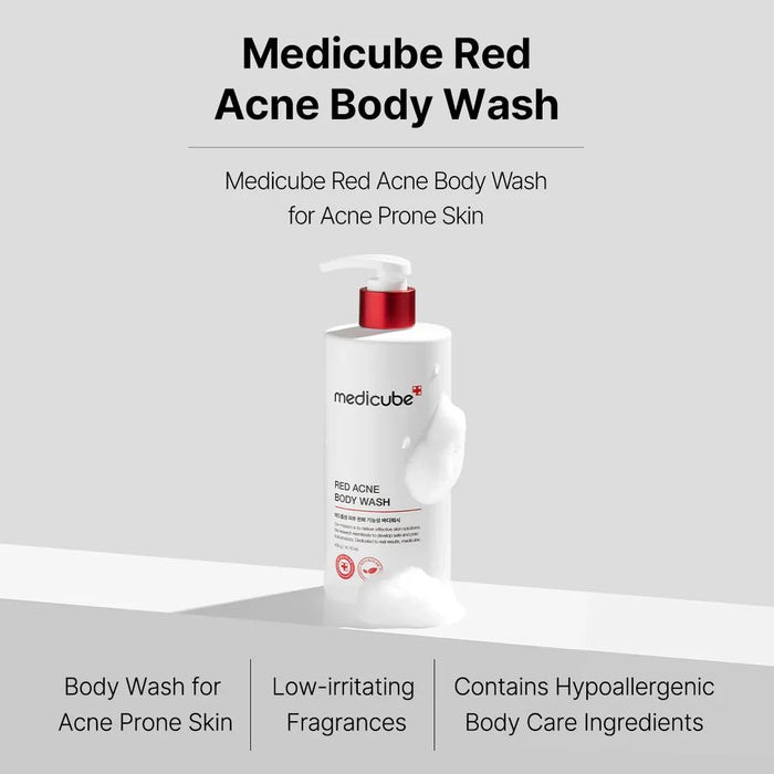 Medicube Red Acne Body Wash 2.0 400g