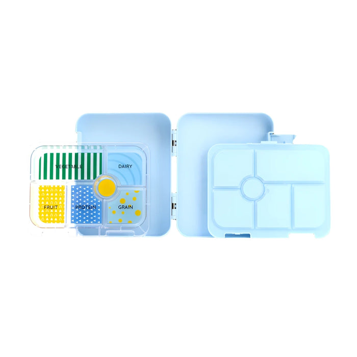 Penny Scallan Design - Large Bento Box with Removable Silicone Lid (Rainbow Days)