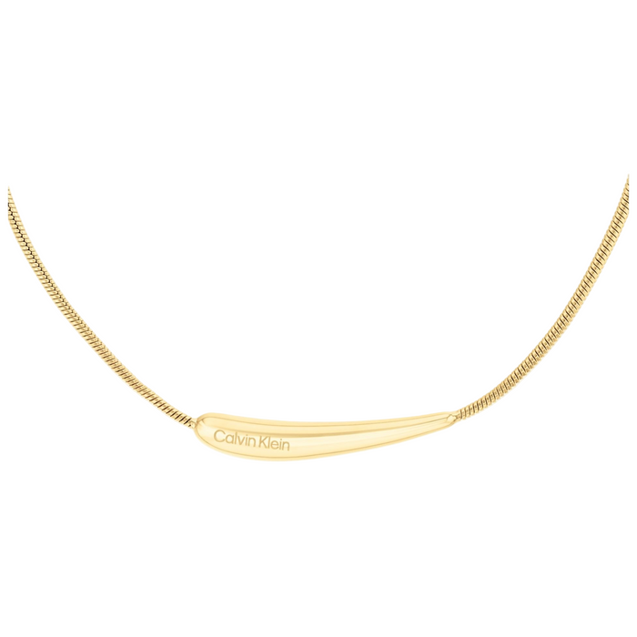 Calvin Klein Women's Ionic Plated Thin Gold 1 Steel - 35000339