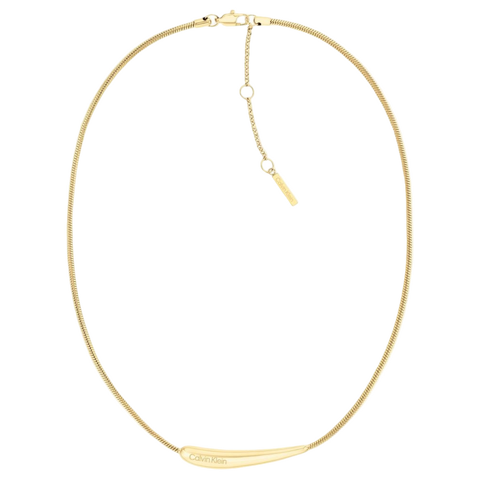 Calvin Klein Women's Ionic Plated Thin Gold 1 Steel - 35000339