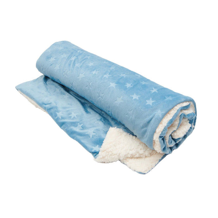 Fleece Kids' Throw Blanket Stars Design