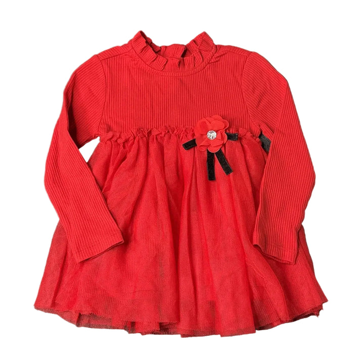 Kids Headquarters - Red Tulle Dress (1)