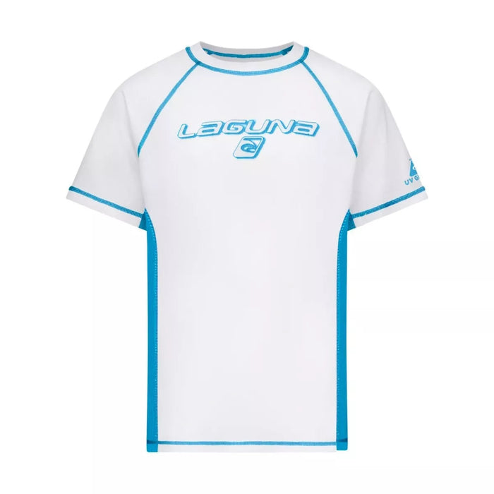 Laguna - Boys' Short Sleeve Athletic Rash Guard Swim Top