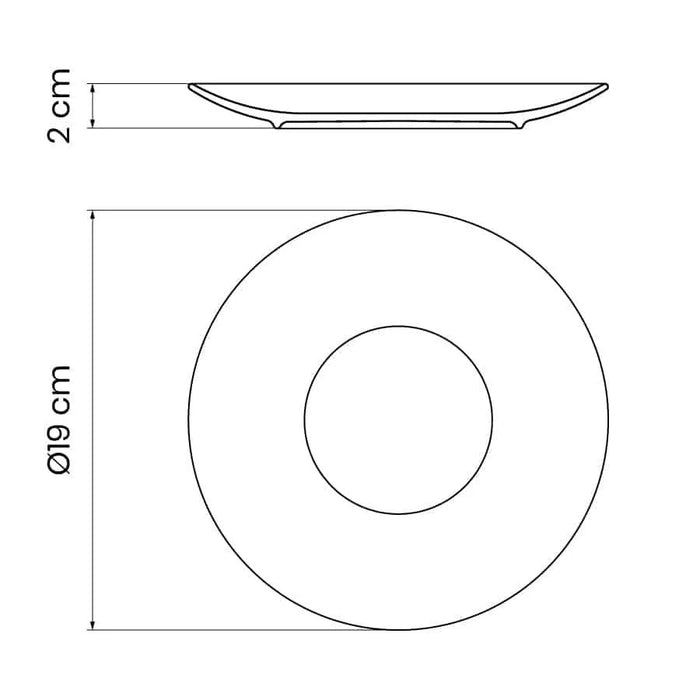 Tramontina - Hayat 19cm Dessert Plate