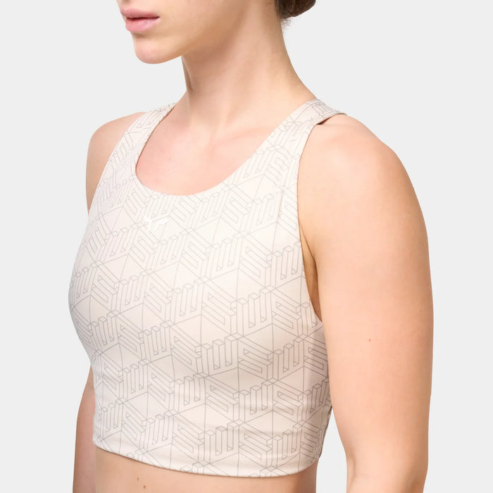 Squatwolf Racer Back Brami - Silver Lining Print Small