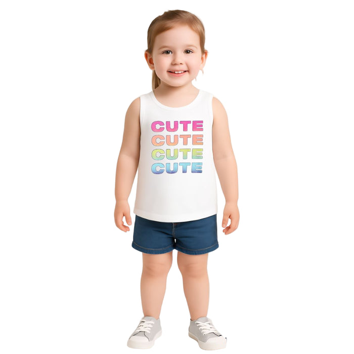 The Children's Place - Toddler Girls Sleeveless Top White