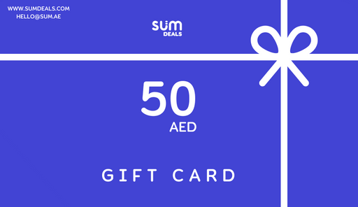 SUM Deals Gift CardSurprise a loved one with a gift card to use towards any products on SUM Deals!SUM Deals Gift Card