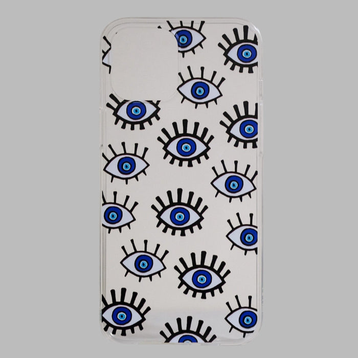 iPhone 13 Pro Max Evil Eye CaseiPhone 13 Pro Max clear phone case with evil eye print iPhone 13 Pro Max Evil Eye Case