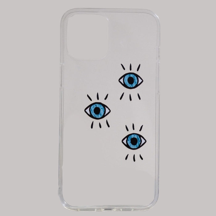 iPhone 14 Evil Eye CaseiPhone 14 clear phone case with evil eye print iPhone 14 Evil Eye Case