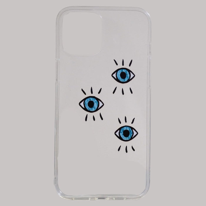 iPhone 12 Pro Max Evil Eye CaseiPhone 12 Pro Max clear phone case with evil eye print iPhone 12 Pro Max Evil Eye Case
