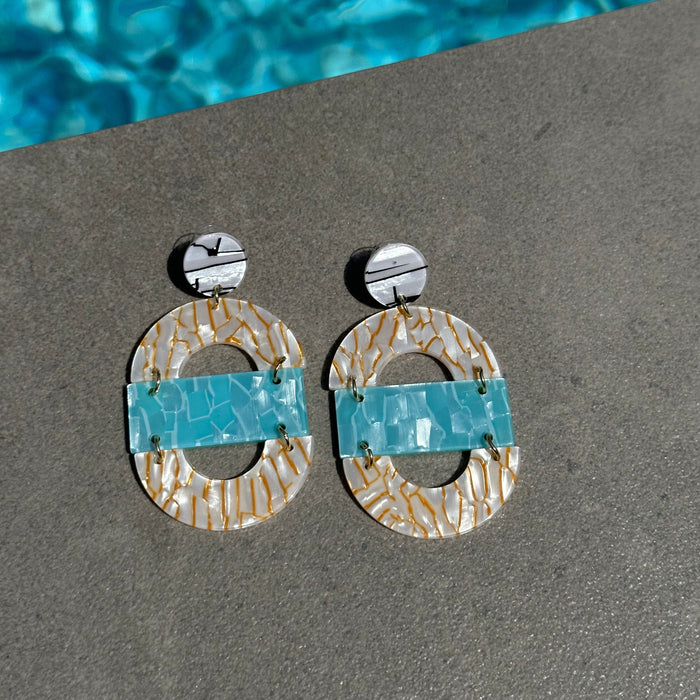 Acrylic Beach Earrings
